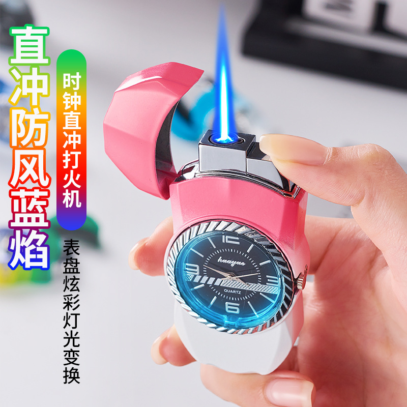 真手表看时间防风打火机