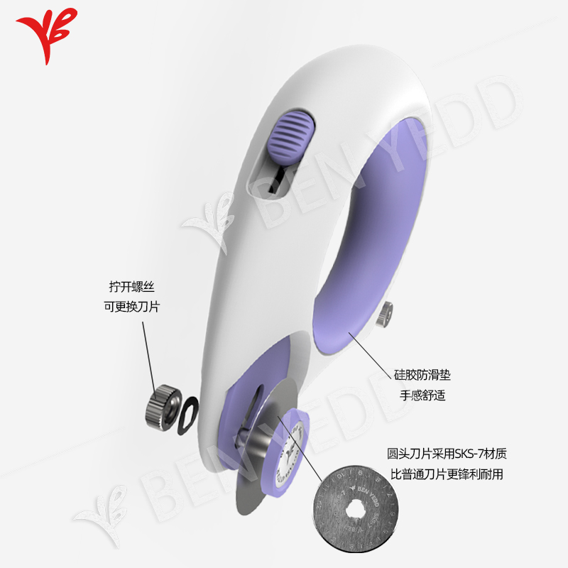 BENYEDD双头轮刀手持式