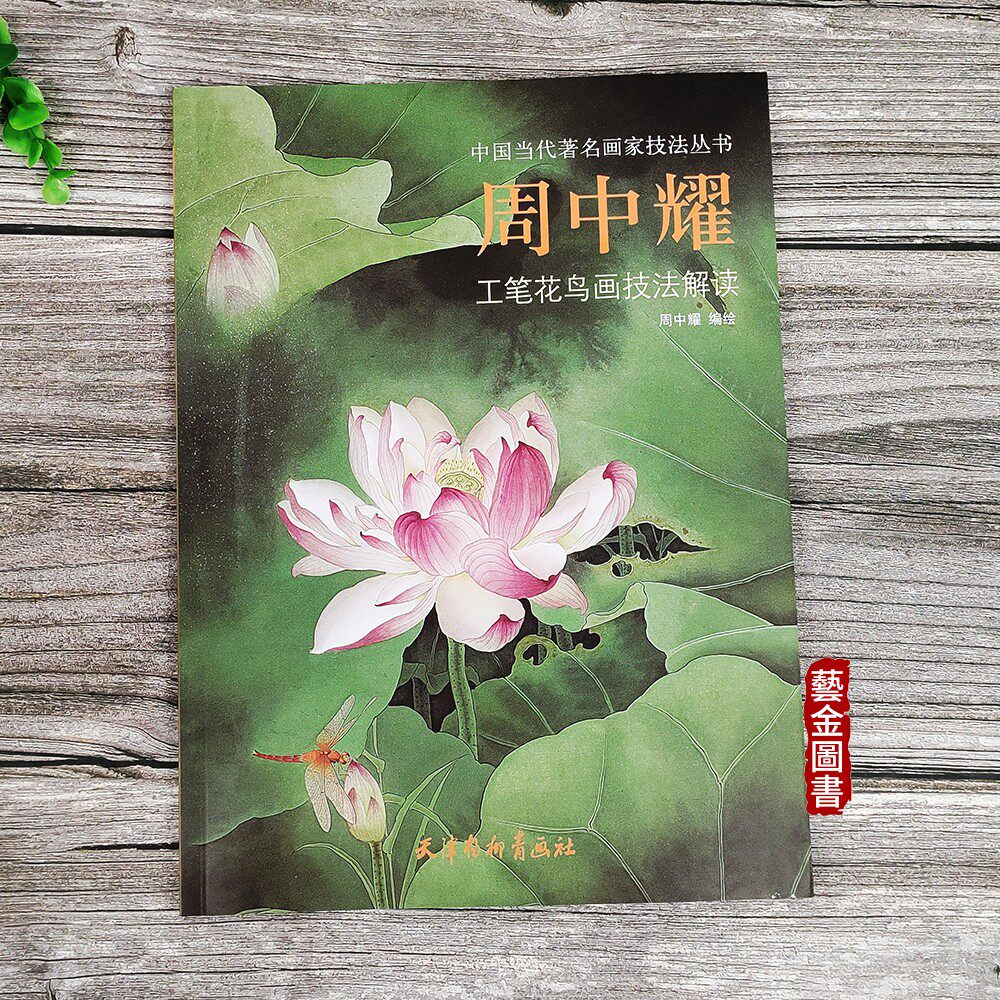 周中耀工笔花鸟画技法解读 中国当代著名画家技法丛书 工笔画解析欣赏