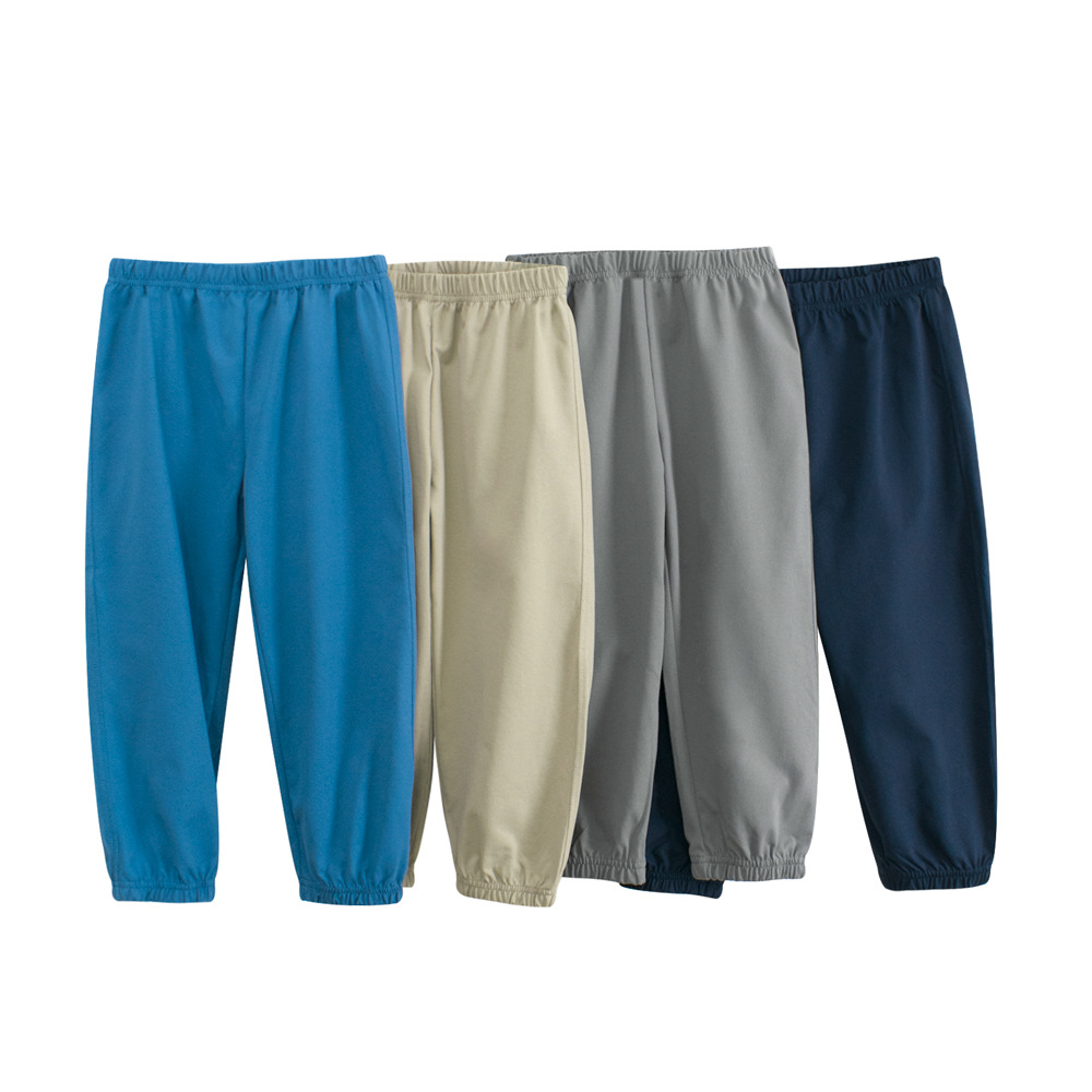 27kids夏季休闲裤儿童运动长裤薄