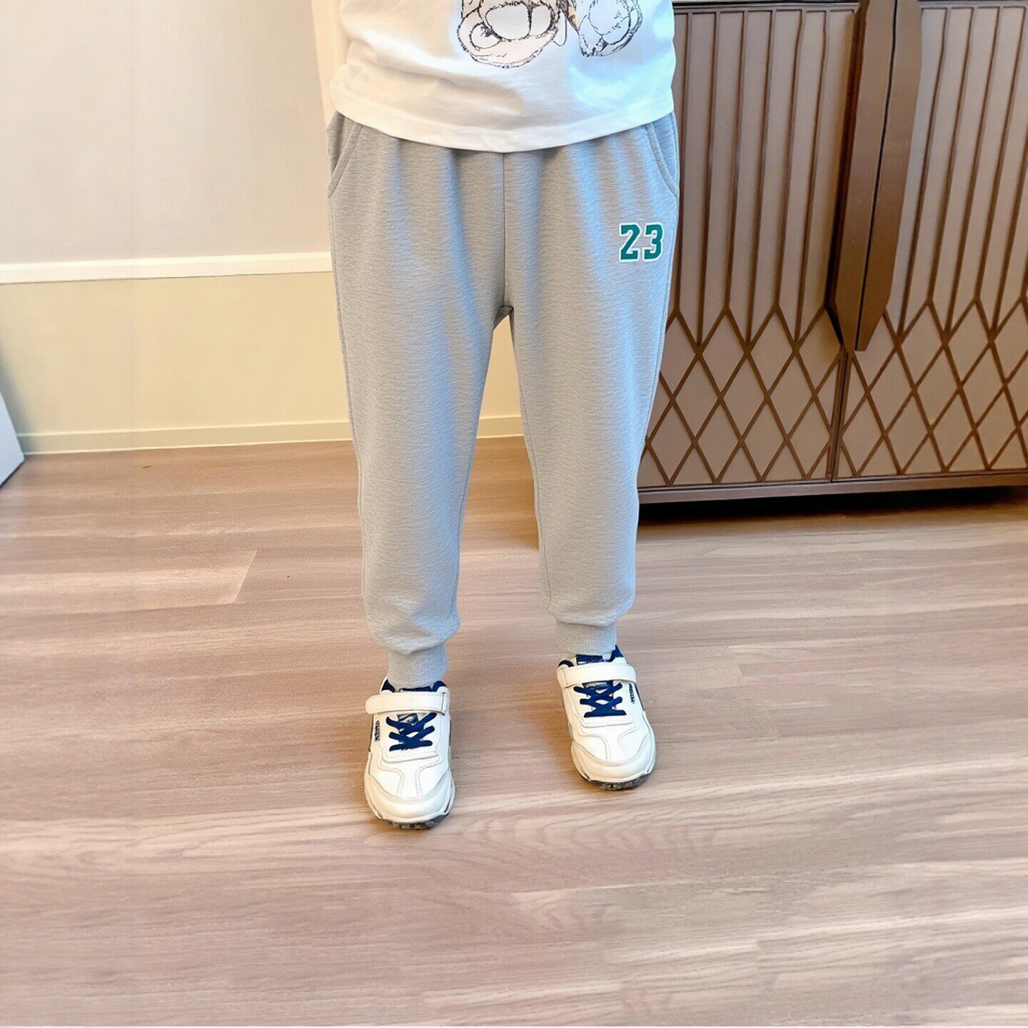 韩版童装2026春季季新款儿童运动裤男长裤子宝宝厚纯棉大毛圈卫裤