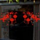 灯笼窗花自粘贴纸新年装 饰橱窗玻璃门贴窗户剪纸春节2025龙年福字