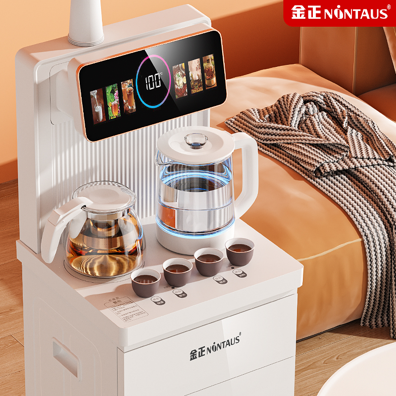 茶吧机家用立式下置水桶冷热多功能全自动智能桶装水新款饮水机