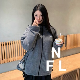 M1u2024冬温暖拉链高领摇粒绒夹克外套 FOOLLAND NEW