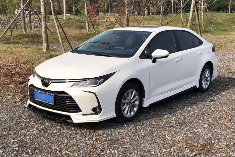 pp塑料19-21新款卡罗拉改装小包围20前铲侧裙后唇尾翼排气尾喉