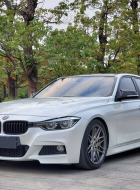 适用于13-19款宝马3系f30f35改装MT大包围前后杠侧裙mp前唇中网