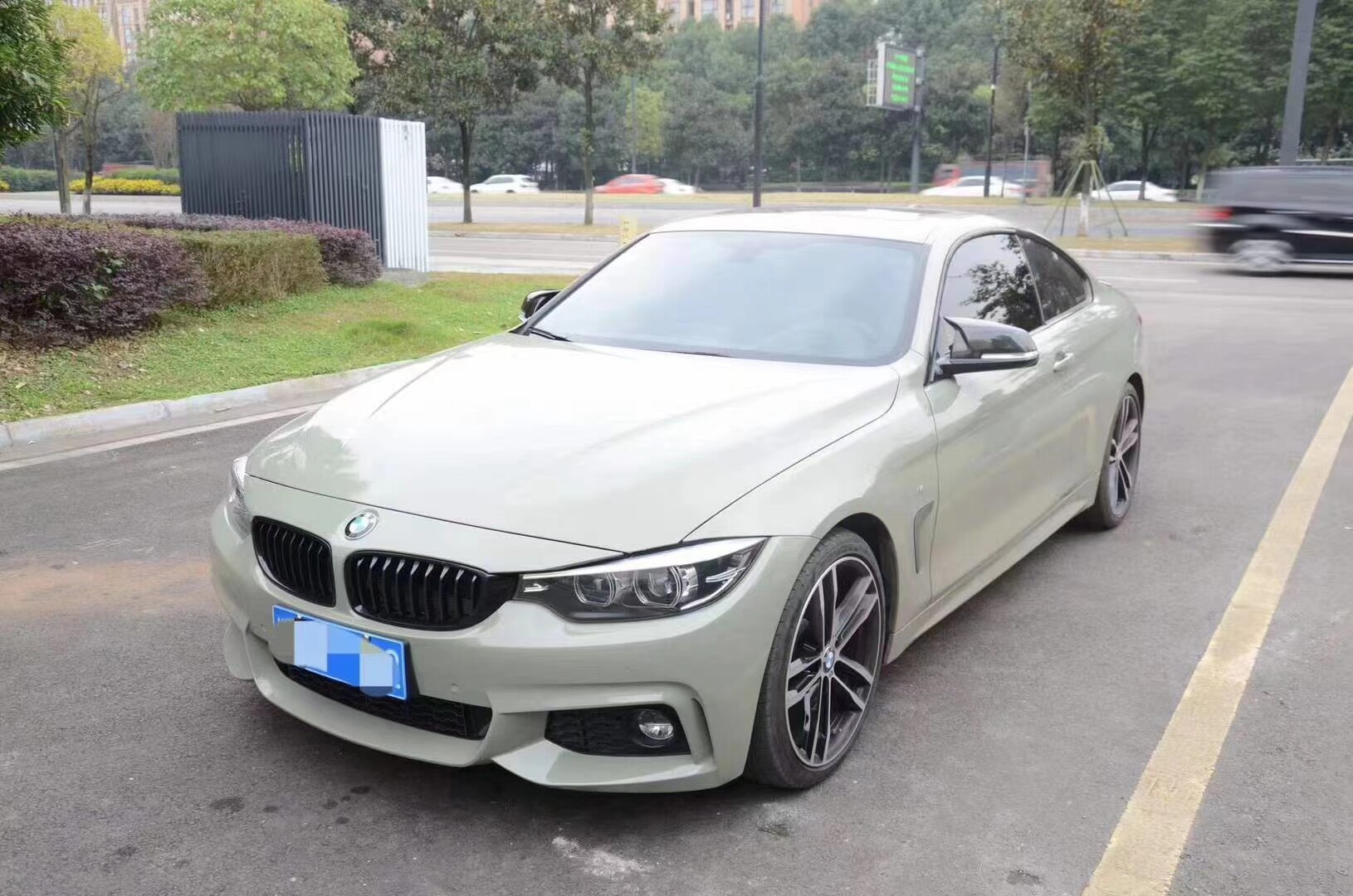 适用于宝马4系改装大包围f32f33f36 420 428 430 mt mp前后杠侧裙