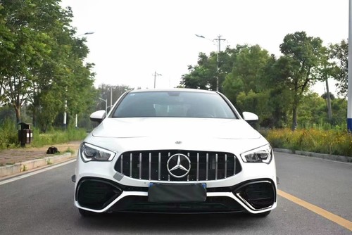 适用于20-23奔驰新C级W118改装AMG大包围 CLA45前后杠尾翼