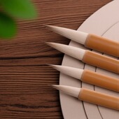 兼毫手札一二三号初学小学生书法毛笔赵体欧楷 楷书行书艺云笔庄