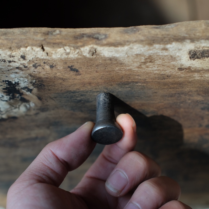 东际器物手工铁坨抽屉小拉手橱柜门把手衣柜门中古风家具配件