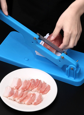 家庭用切片机多功能年糕切片器烧烤冻肉片切刀手工切菜丝切条工具