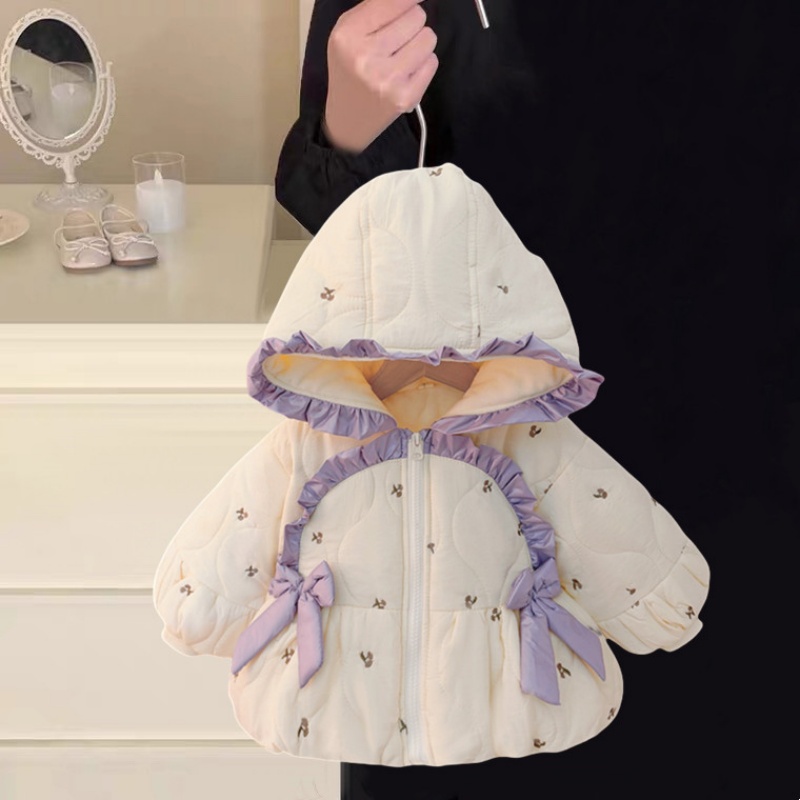 女宝宝棉衣冬装洋气时髦