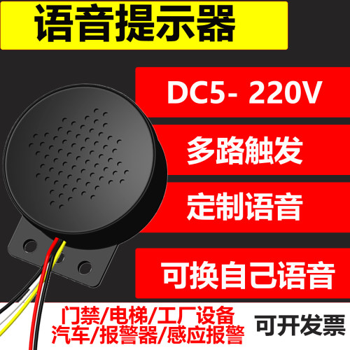 电梯门禁打卡充电桩语音提示器