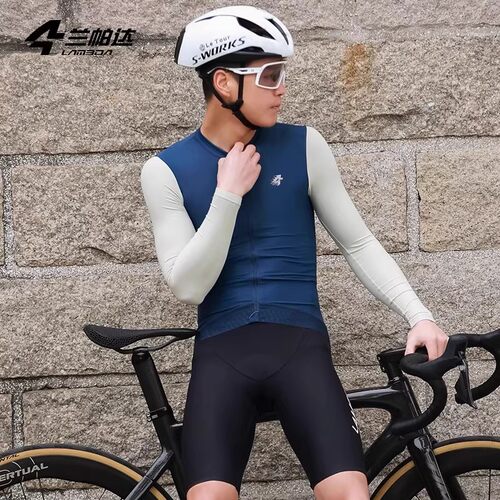 兰帕达男公路透气长袖长裤骑行服