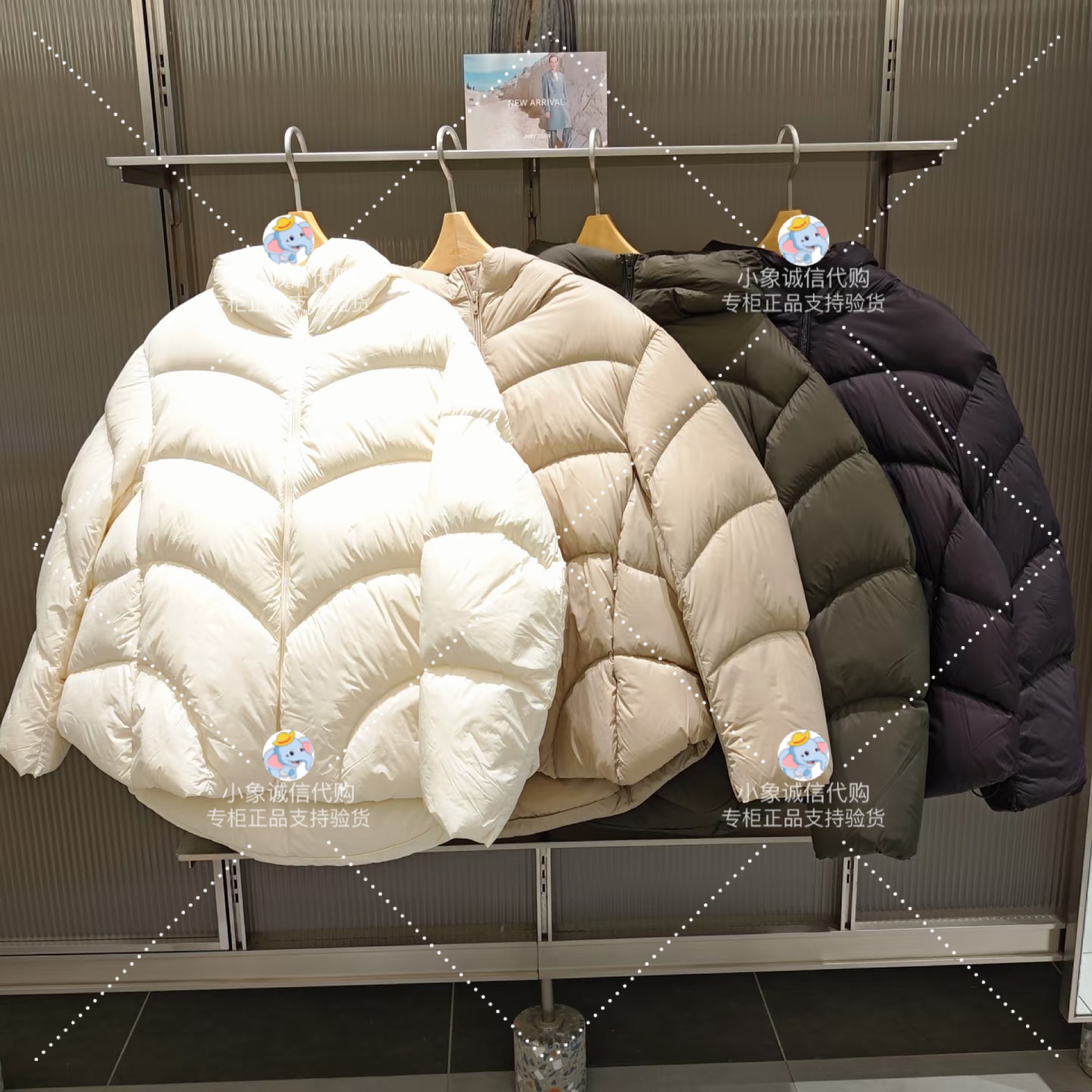 25冬新品羽绒服泡芙宽松连帽5P0C10440  1795