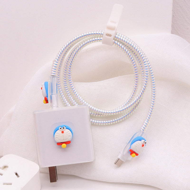 适用华为数据线保护套magic7/nova13平板matepad充电器100W绕线绳