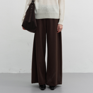 长裤 NOON高级感阔腿休闲裤 高腰垂感西装 新款 子XT5558 女2025秋季
