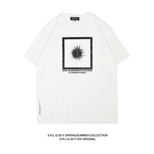 S.R.L.G 17SS THE BIG BANG PATTERN 宇宙大爆炸图案全棉短袖TEE