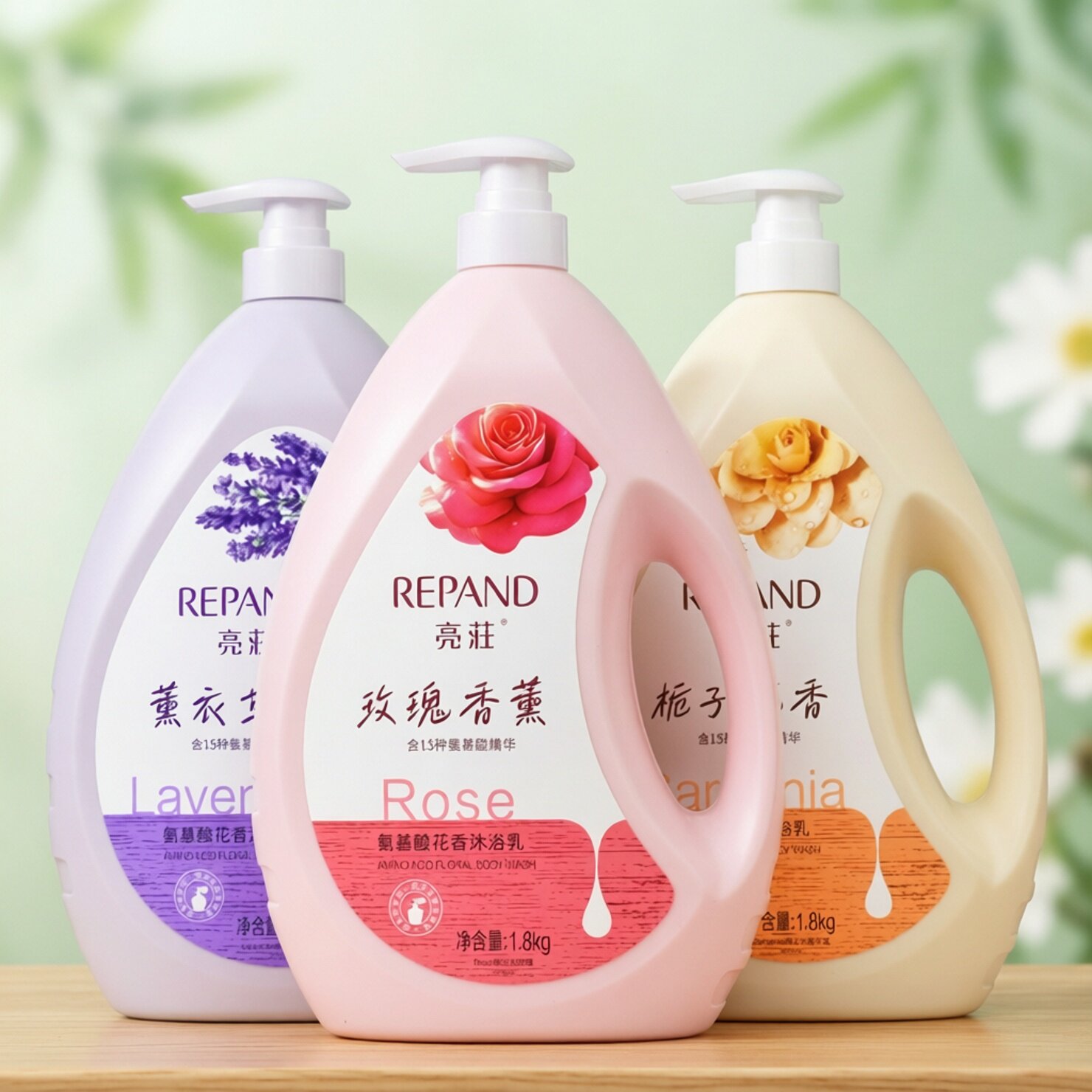 亮荘氨基酸温和留香沐浴露