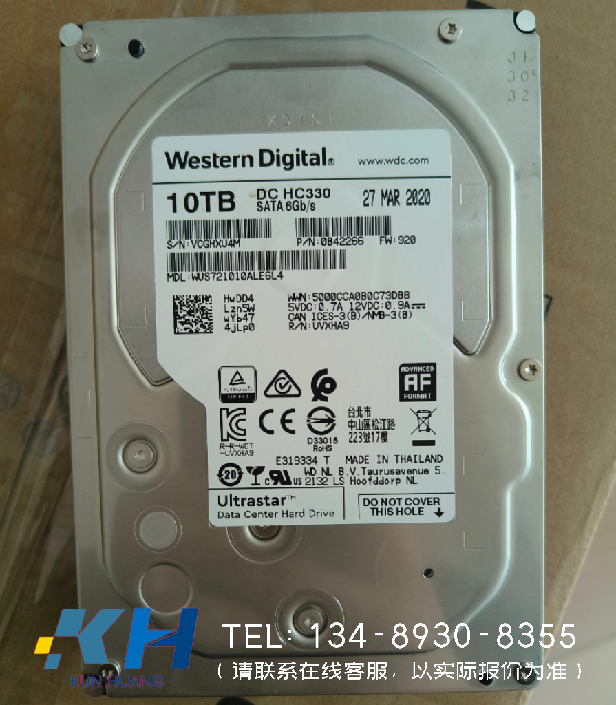 Western Digital 10TB WUS721010ALE6L4 电子元器件市场 其它元器件 原图主图