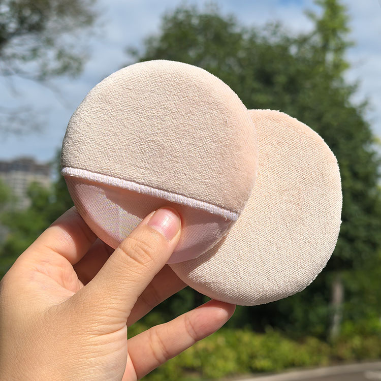 全场9.9包邮 大号勾手扑干粉扑影楼化妆师海绵垫手套蜜粉定妆粉扑