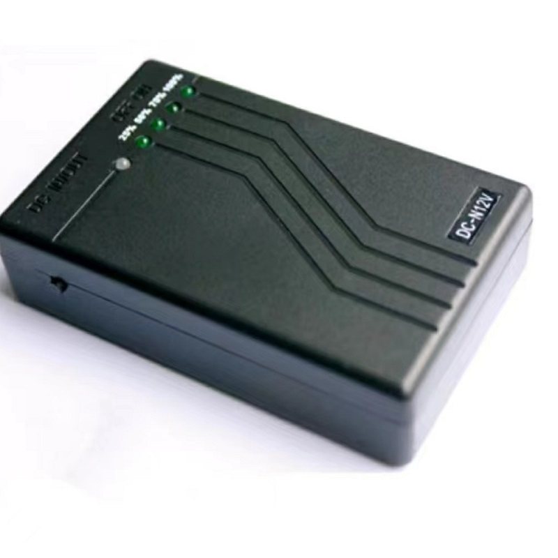 带电量显示充电宝 12V/3800 5V/6800mAh两用大容量可充电蓄电池