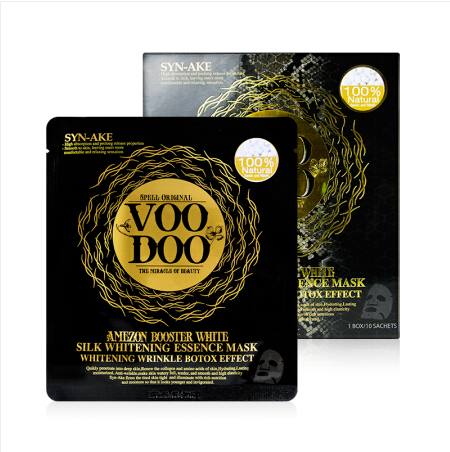 包邮泰国voodoo蛇毒蚕丝面膜10片补水保湿滋润紧致