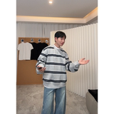 500g双层复合高克重条纹卫衣D212WY002P85，男装卫衣，电商D212