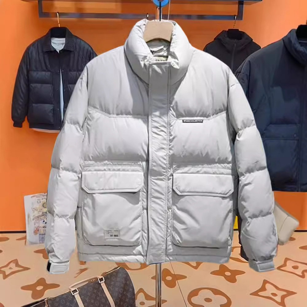 男士短款羽绒服加厚男款好看爆款保暖面包服上衣外套休闲男装冬季