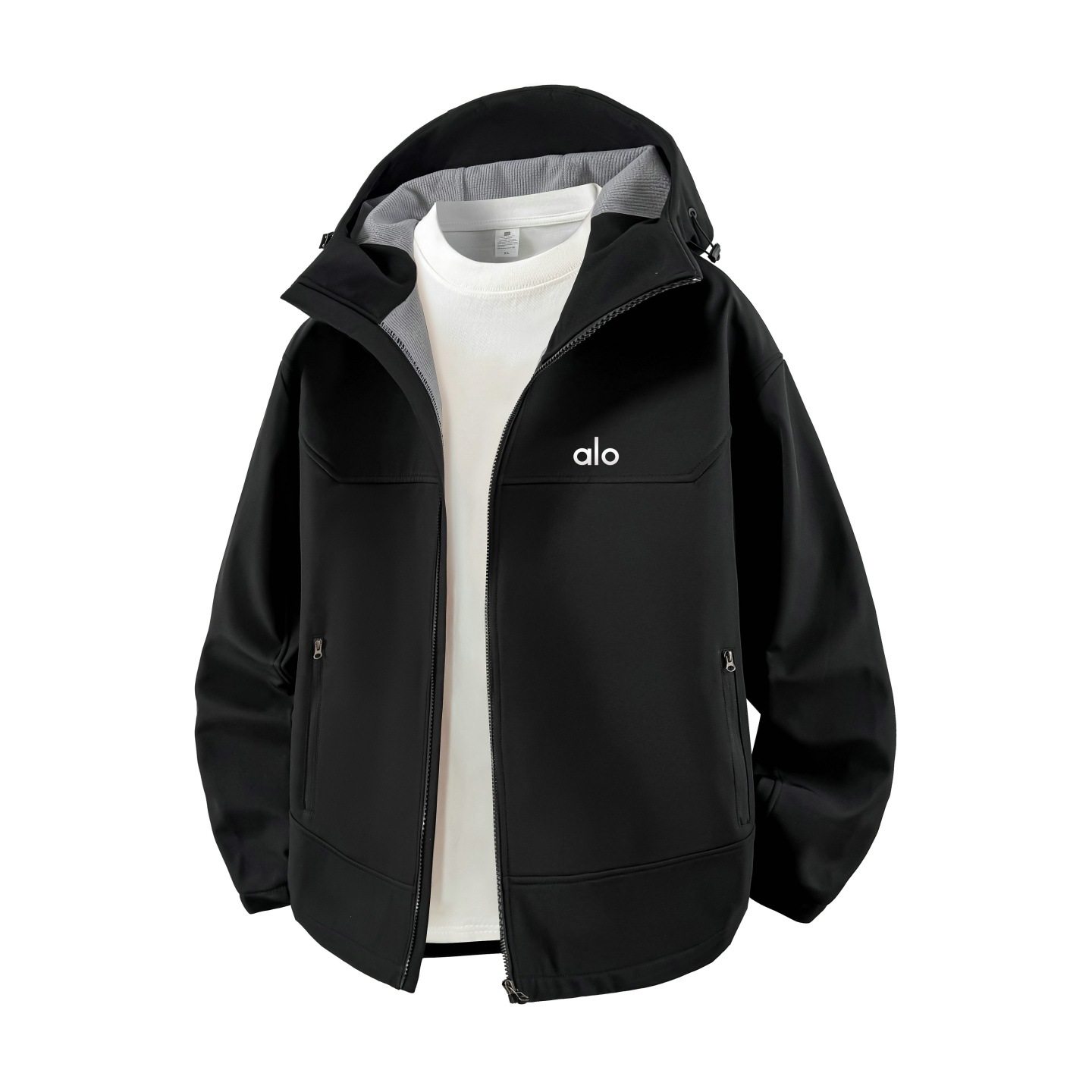 冲锋衣外套alo男士春冬装新款男装休闲夹克潮牌运动男款薄上衣服,男装,夹克,淘宝优惠券,粉丝福利购,淘宝优惠卷