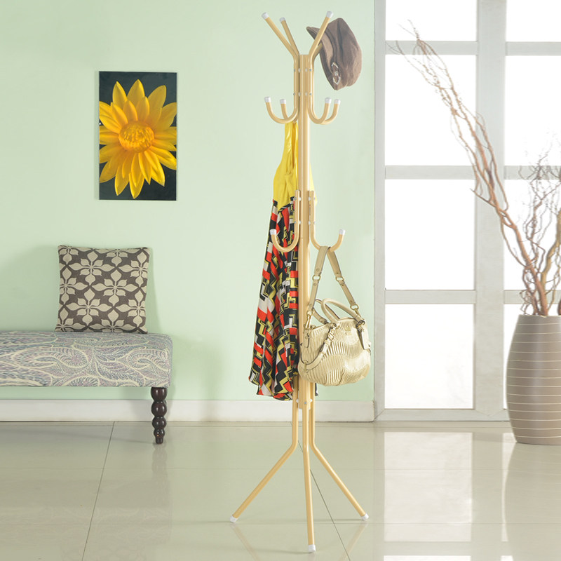 溢彩年华欧式客厅衣帽架落地现代简约卧室金属组装室内挂衣架|msdalam kategori perabot kediaman, rak, kot rak - dari Buy2taobao.com untuk memberikan perkhidmatan ejen Taobao profesional membeli