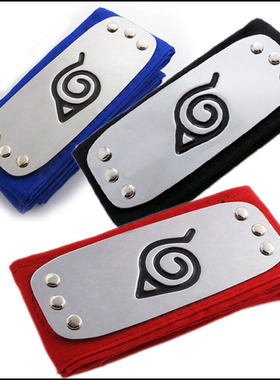 火影忍者护额火影头带鸣人卡卡西佐助木叶叛忍护额动漫COS带头