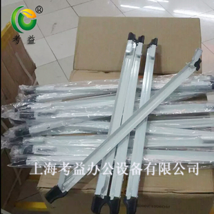 报纸柜报夹条 工程纸夹报纸夹条钢制报刊架夹 报纸架夹子长65厘米