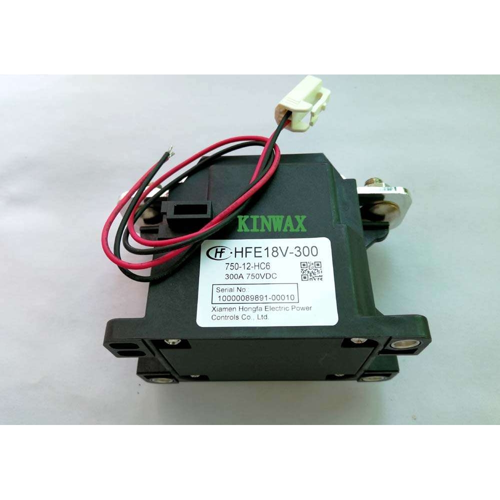 宏发高压接触器HFE18V-300-750-12-HC6高压直流继电器750VDC