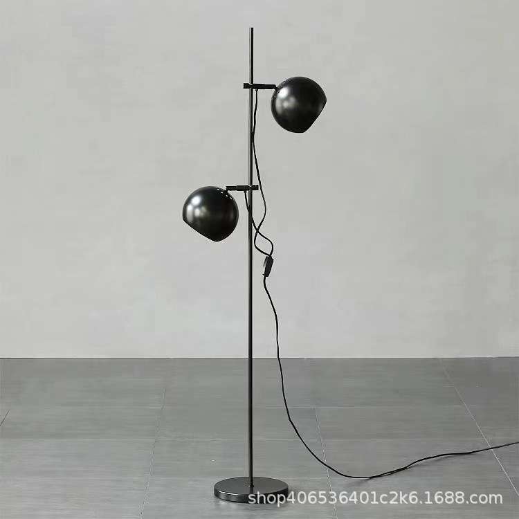 北欧简约客厅沙发装饰落地灯书房阅读样板房设计师创意可调节角度