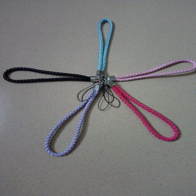 织皮质手腕绳 手机挂绳挂饰钥匙钱包U盘短款小