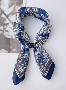 新品韩版复古百搭男式男款小领巾方巾小围巾 男士丝巾小方巾