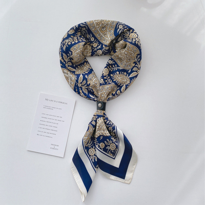 日系工装风ins款百搭时尚丝巾