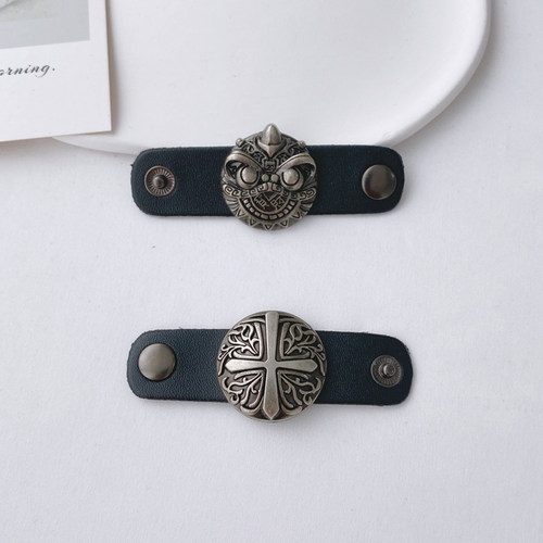 丝巾方巾皮扣环扣扣子丝巾扣