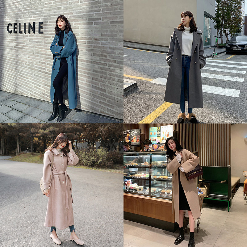 盈每毛呢外套女断码清仓