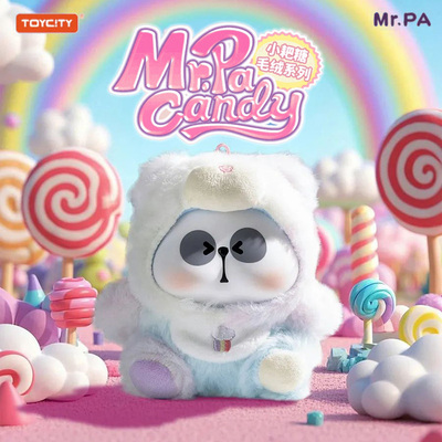 玩具城市正版耙老师MrPa小粑糖毛绒盲盒毛绒手办公仔生日礼物摆件