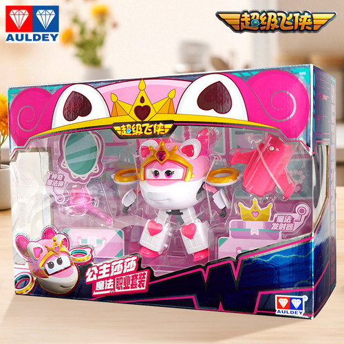 18莎莎公主职业套装大号变形机器人儿童玩具礼物