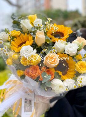 防尘透明包花花艺鲜花包装纸防水塑料玻璃卷花店花束定制玻璃纸