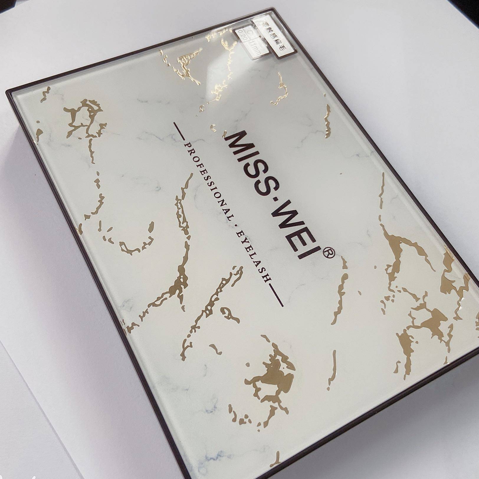 misswei美睫嫁接睫毛美容院零触感扁毛单根嫁接自然浓密仿真睫毛