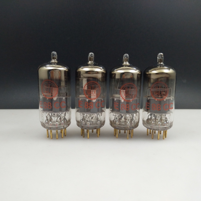 VALVO富豪E88CC电子管金脚红字