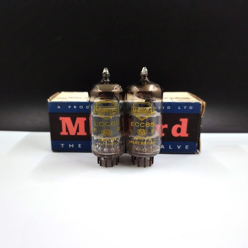全新原盒黄字 英国Mullard大盾 ECC85/6N1/6h1n/6N1-P 胆机电子管