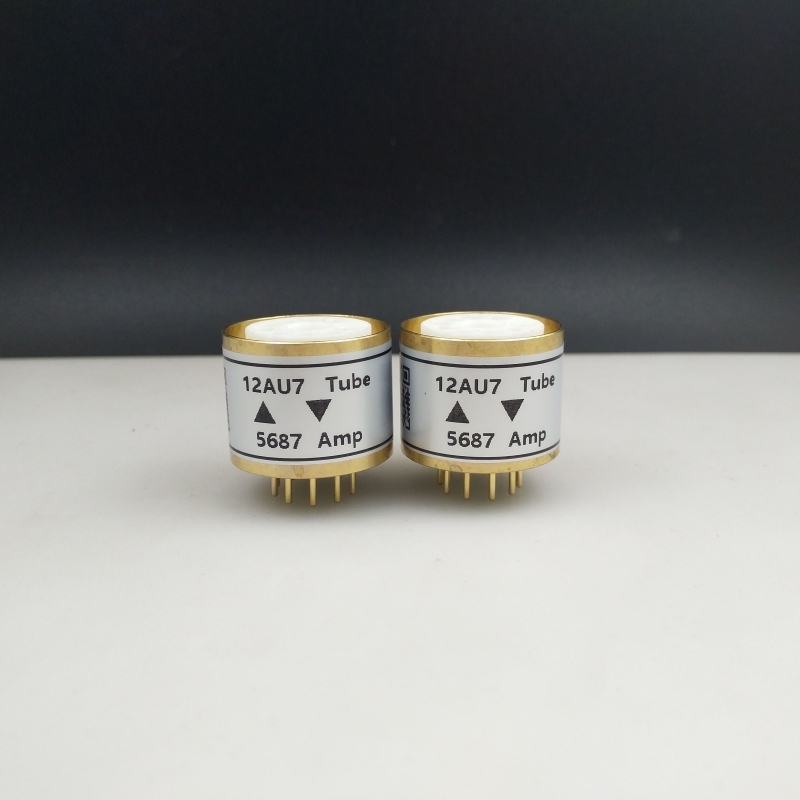 转换座ECC82/5687电镀铜壳子