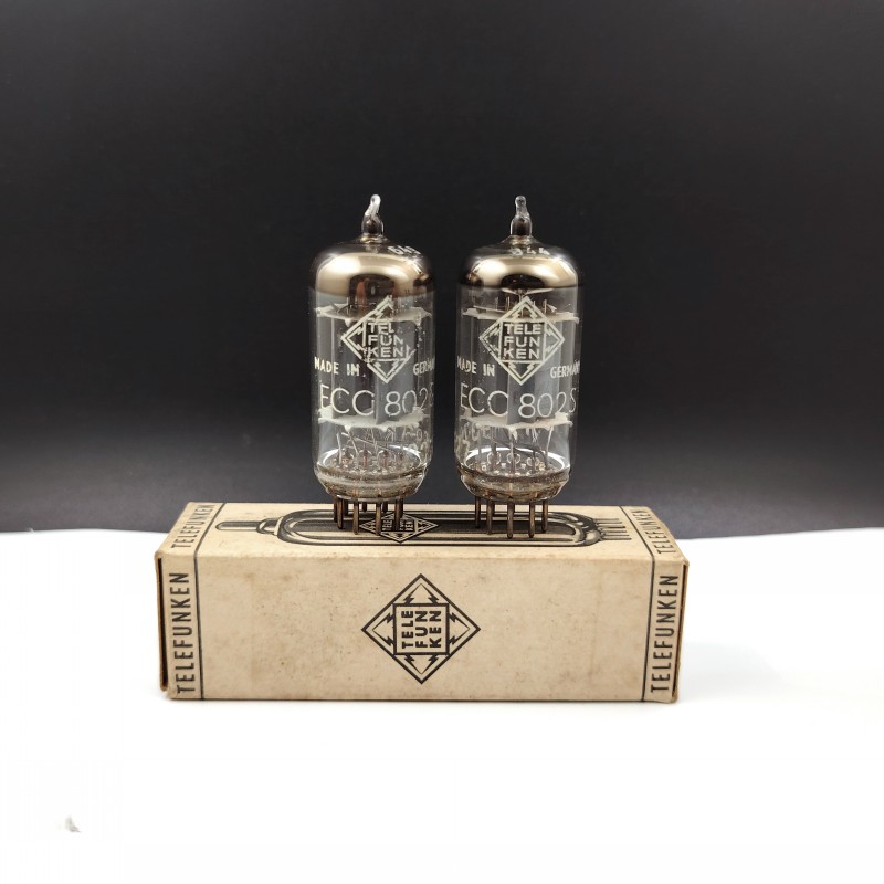 德律风根 ECC802S/ECC82/12AU7/6189/6211电子管超大盾西门子富豪