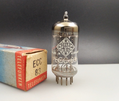 德律风根ECC83/12AX7/B339电子管