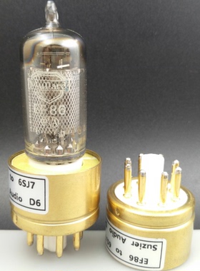 EF37/EF86/6J8转6SH7/6J8P/717A/5693/6SJ7前级推动电子管转换座